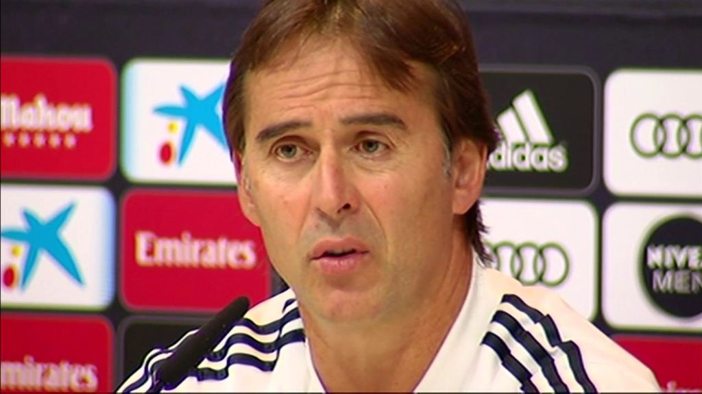 Lopetegui, sobre Bale: "Ha sido muy responsable" Lopetegui, sobre Bale: "Ha sido muy responsable"