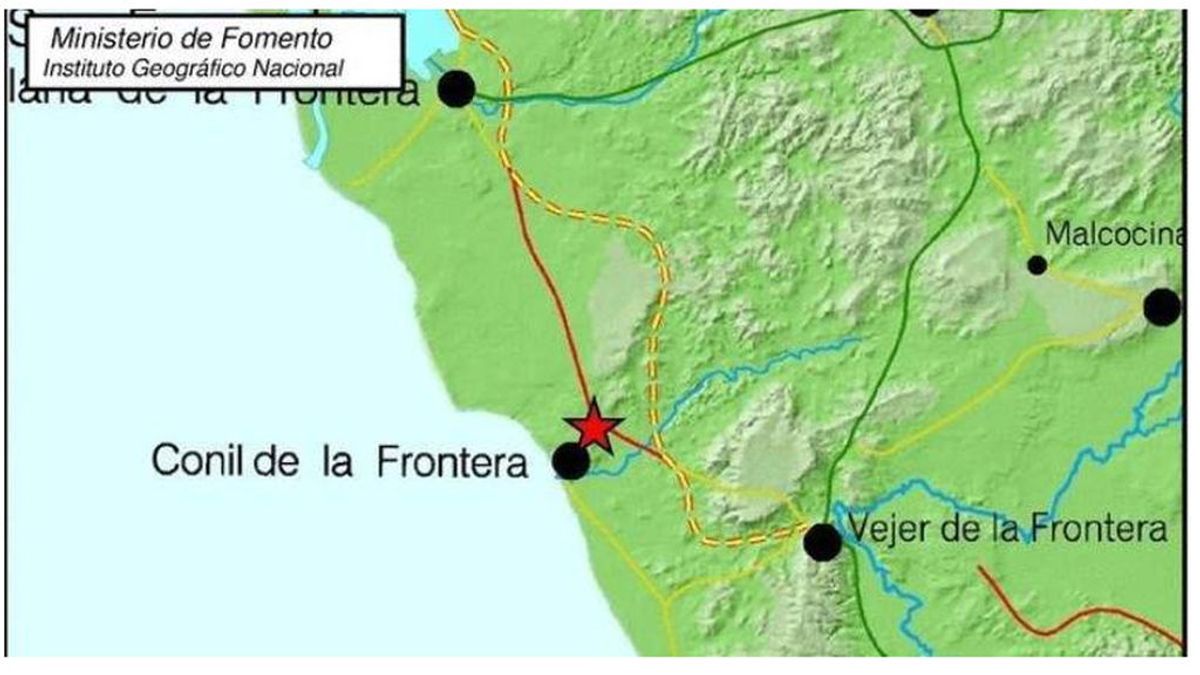 Terremoto de magnitud 4 se siente en Conil de la Frontera:  Susto sin daños ni pérdidas