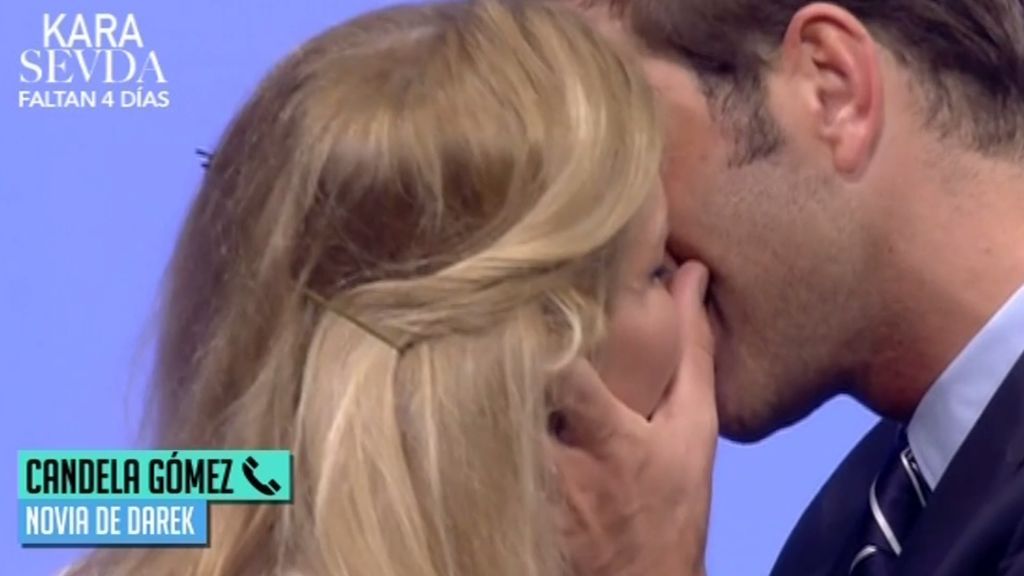 Candela, la mujer de Darek, opina sobre el apasionado beso de su marido con Makoke