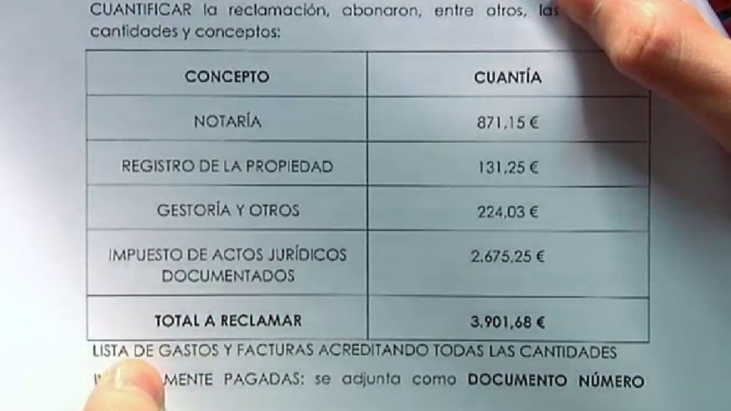 Sentencias, hipotecas y reclamaciones en vilo