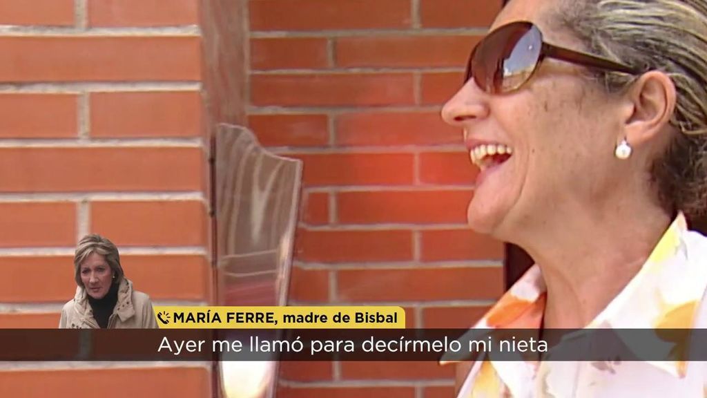 María Ferre, madre de Bisbal, habla de su futuro nieto: "Me gustaría que fuese niño"