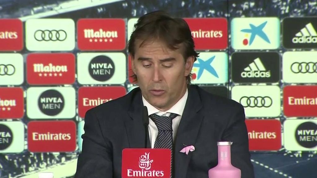 Lopetegui, en la cuerda floja tras otro tropiezo del Real Madrid Lopetegui, en la cuerda floja tras otro tropiezo del Real Madrid