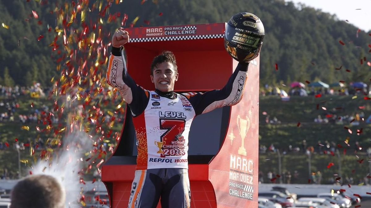 Marc Márquez, campeón del mundo de Moto GP por quinta vez
