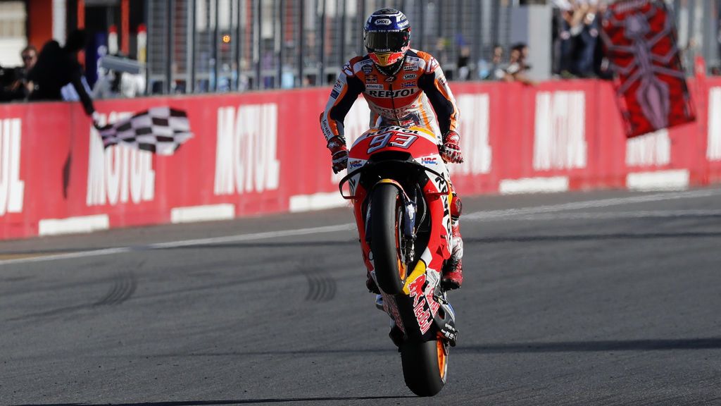 Marc Márquez, campeón del mundo de MotoGP por quina vez Marc Márquez, campeón del mundo de MotoGP por quina vez