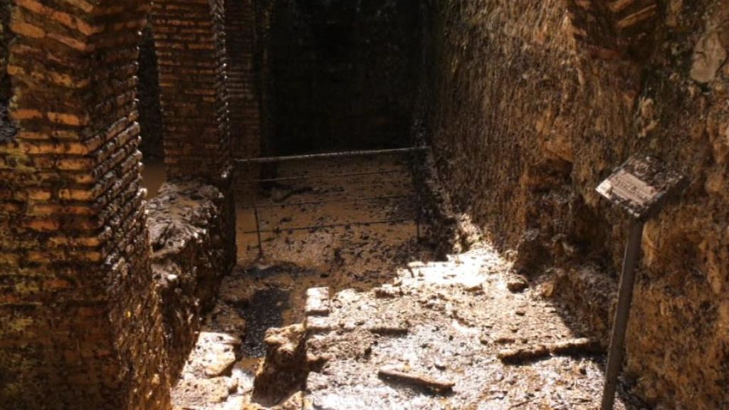 Los baños árabes de Ronda, una víctima arquitectónica de la gota fría