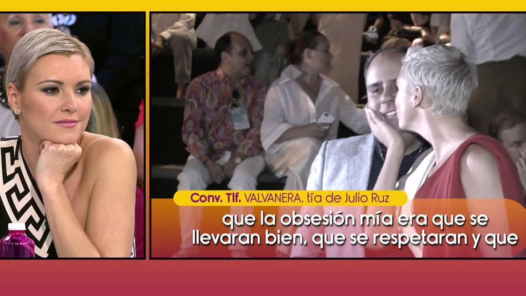 La tía de Julio Ruz: "María Jesús Ruiz tiene tela y jamás he hablado mal de ella"