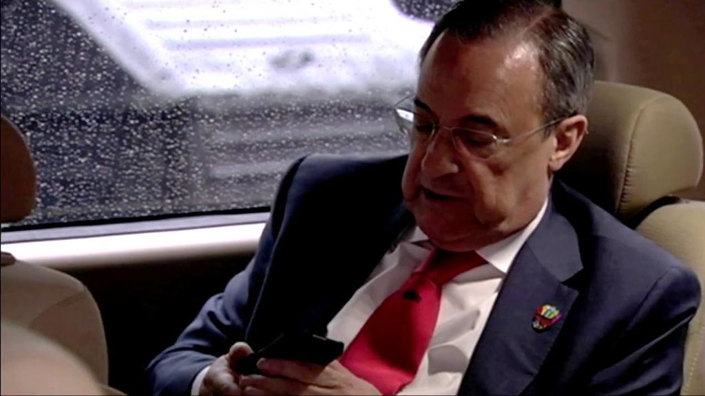 Una parte de la afición del Madrid señala a Florentino Pérez como responsable máximo de la crisis Una parte de la afición del Madrid señala a Florentino Pérez como responsable máximo de la crisis