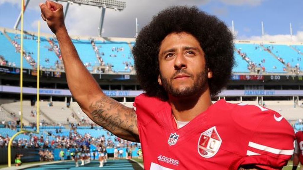 Colin Kaepernick, exjugador de la NFL.