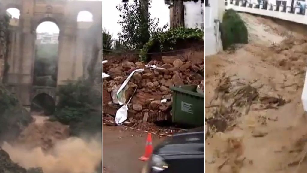 Lluvias torrenciales históricas en Ardales (Málaga): hasta 396 l/m2 en 24 horas