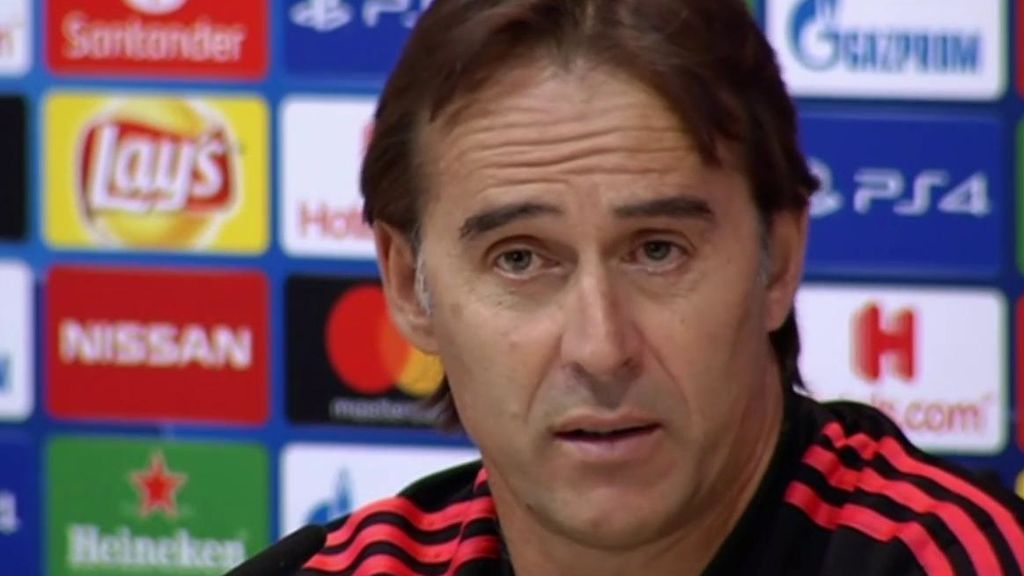 Lopetegui, sobre su incierto futuro: "Luchar está en el ADN de este club y yo lo llevo grabado a fuego" Lopetegui, sobre su incierto futuro: "Luchar está en el ADN de este club y yo lo llevo grabado a fuego"