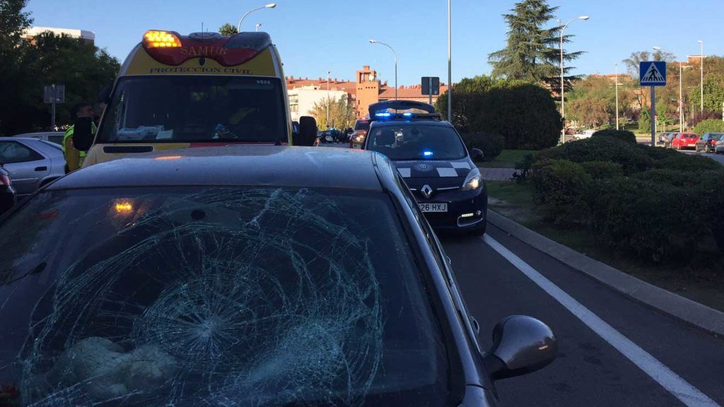 Herido grave un hombre tras ser atropellado en un paso de peatones en Madrid