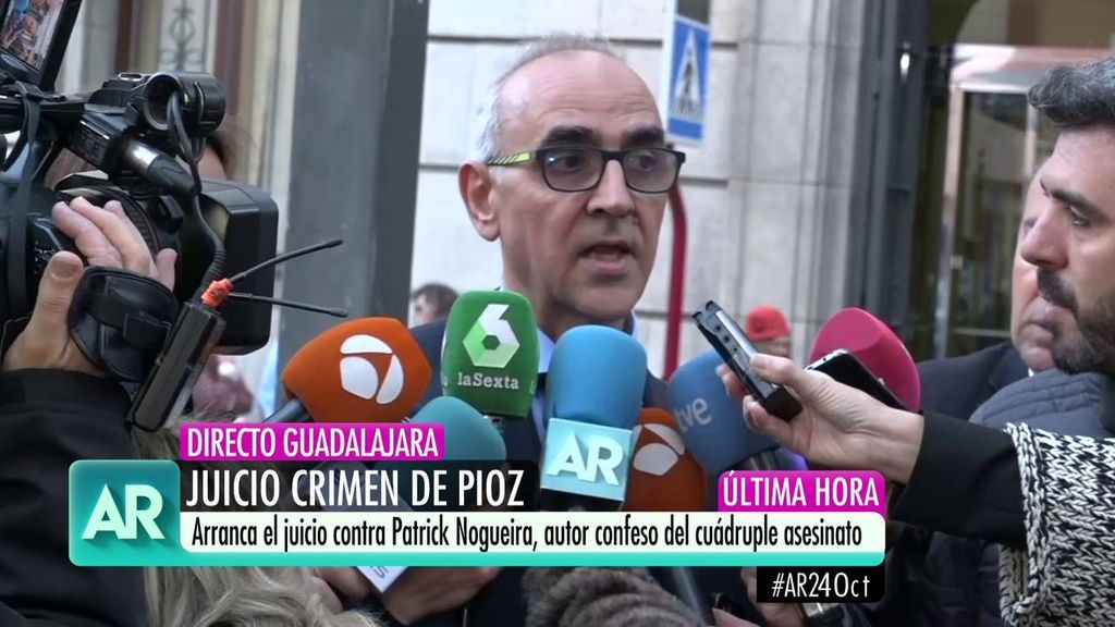 Crimen Pioz: abogado del hermano del fallecido: "No hubo homicidio, fueron cuatro asesinatos"
