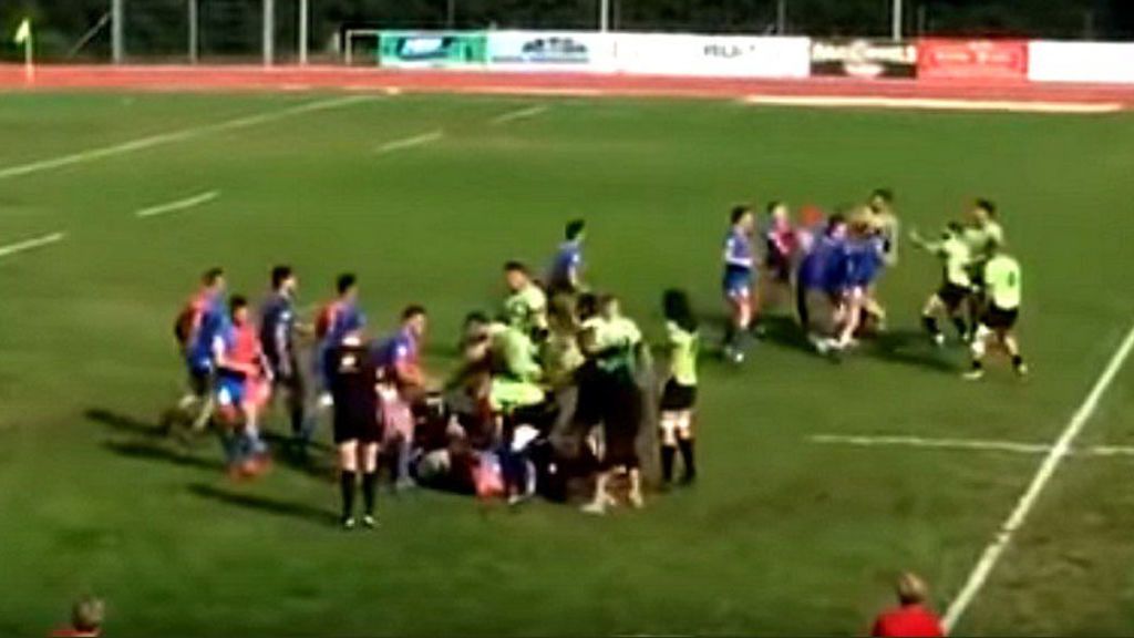 Varios heridos por arma blanca tras una vergonzosa pelea en un partido de rugby amateur de Francia