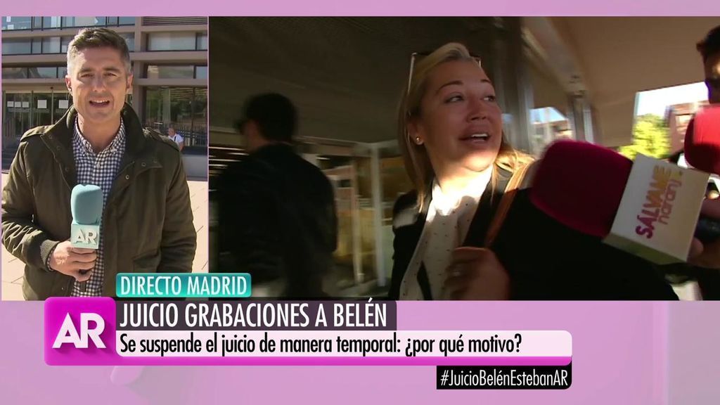 Belén Esteban, Fran Álvarez y Toño Sanchís se ven las caras en el juzgado Belén Esteban, Fran Álvarez y Toño Sanchís se ven las caras en el juzgado
