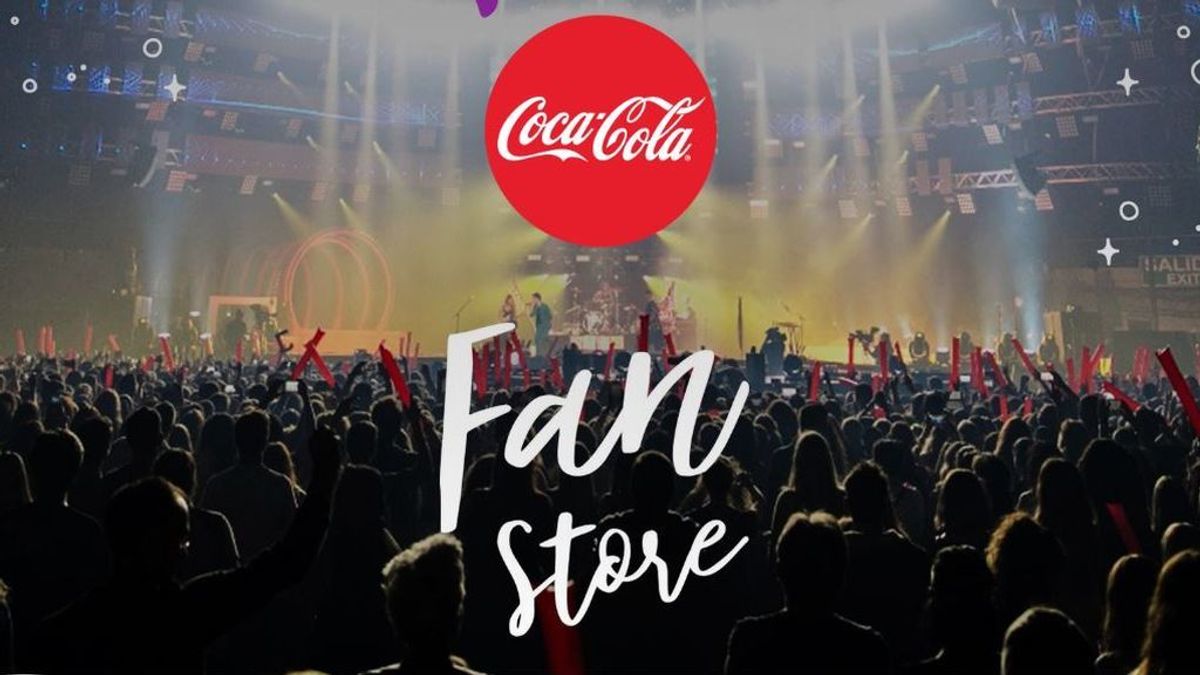 Vuestros artistas de #CCME han querido recompensaros:  ¡Llega Coca-Cola Fan Store!