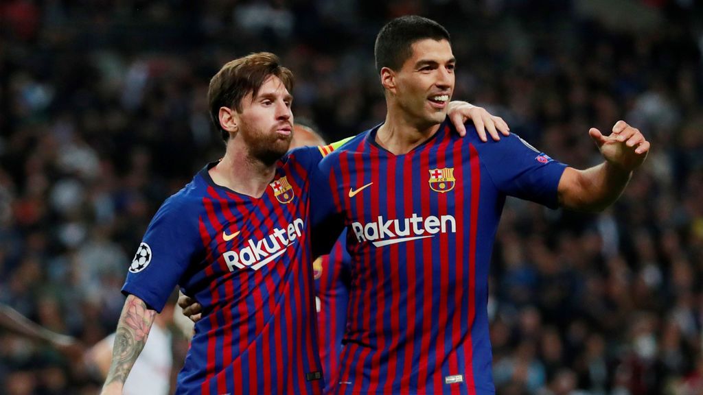 A falta de Messi, bueno es Luis Suárez: El uruguayo se echa al Barcelona a la espalda tras la lesión del argentino