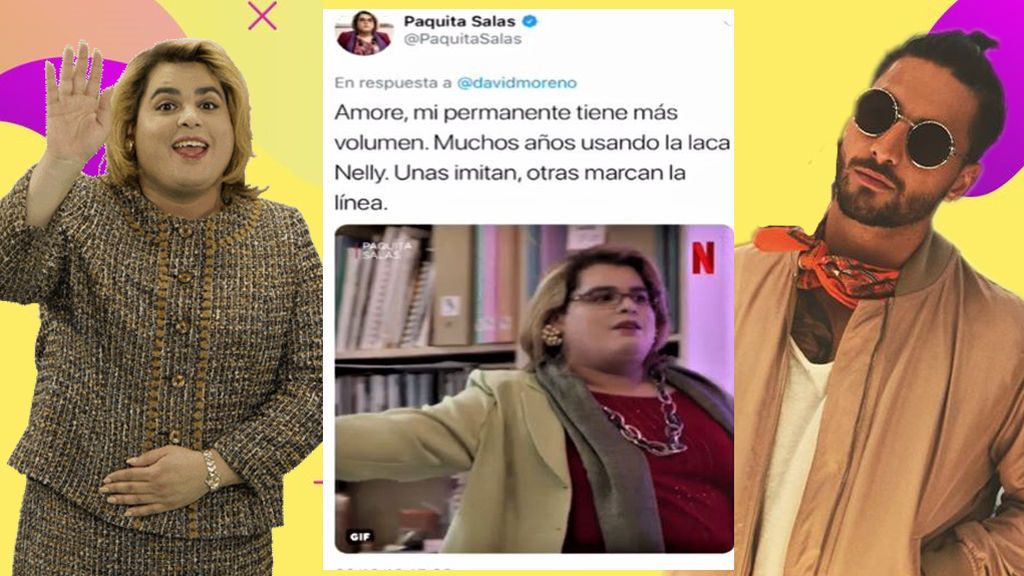'Paquita Salas' se molesta con Maluma después de copiarle: "Unas imitan, otras marcan la línea"