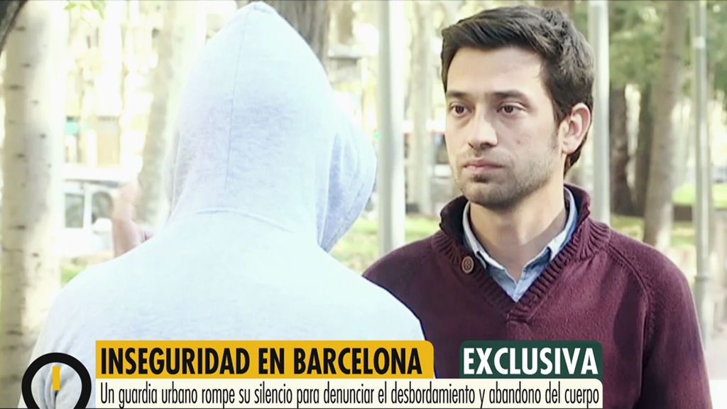 Un guardia urbano de Barcelona: "Aquí hay mucha delincuencia y no hay policía suficiente" Un guardia urbano de Barcelona: "Aquí hay mucha delincuencia y no hay policía suficiente"