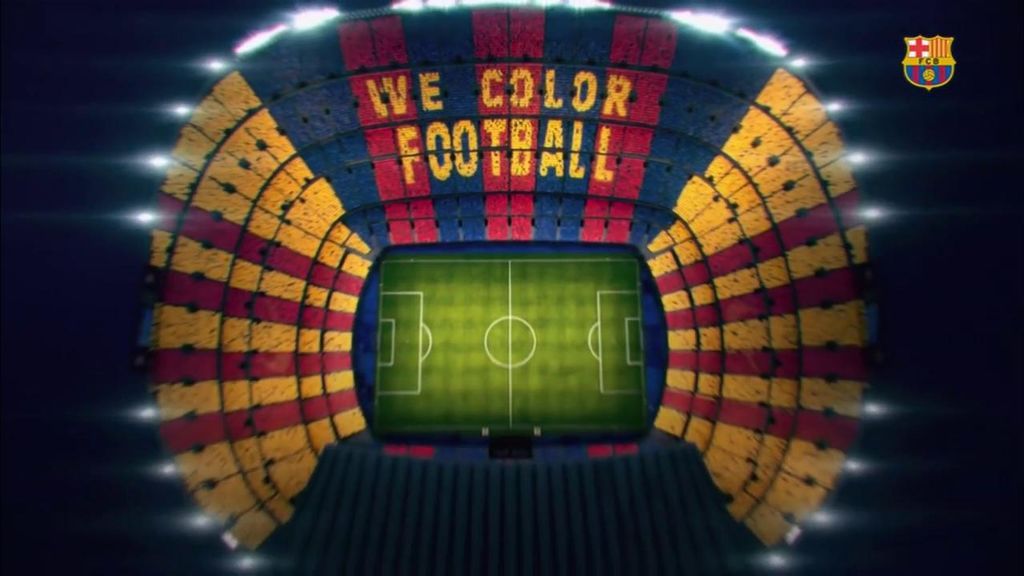 El Barça ya tiene preparado su mosaico para el Clásico