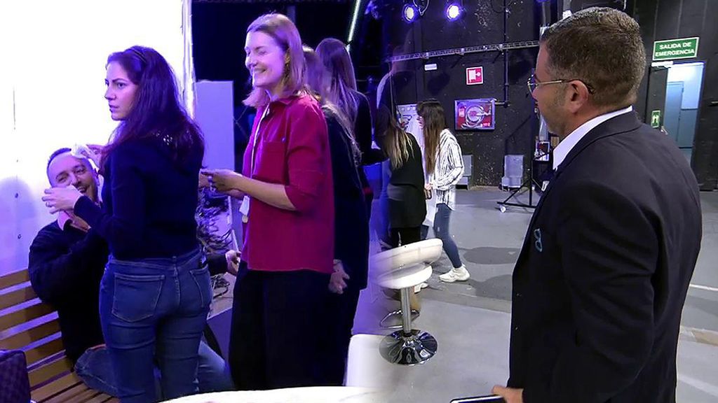 Jorge Javier Vázquez, manda callar a Víctor Sandoval: "Que estamos trabajando, chato"