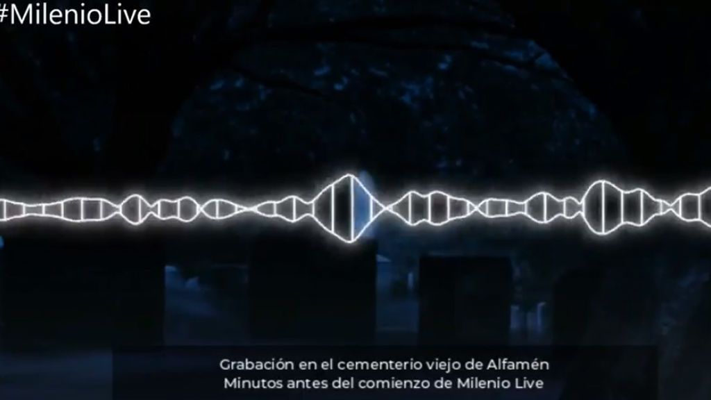 Las psicofonías grabadas en el cementerio viejo de Zaragoza durante 'Milenio Live'