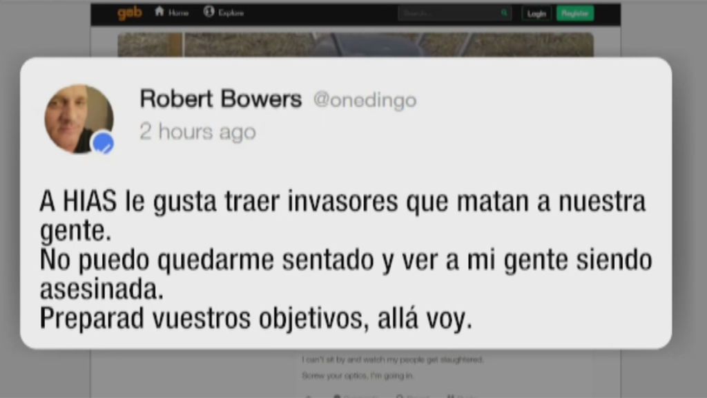 Robert Bowers, el presunto autor del tiroteo de Pittsburgh, un antisemita y ultraderechista