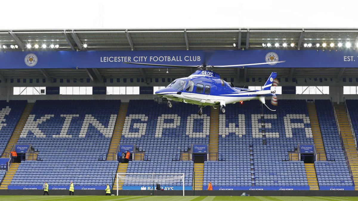 Se estrella el helicóptero del dueño del Leicester a las afueras del estadio