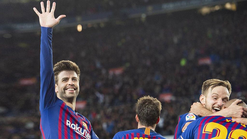 Piqué: "No es fácil meterle cinco goles a tu eterno rival, es para disfrutarlo"