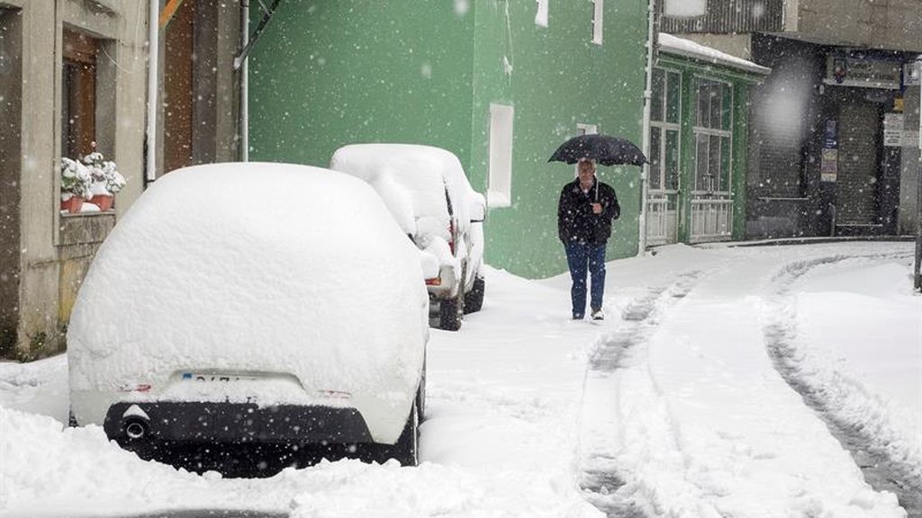 La nieve ya pisa algunas provincias de España