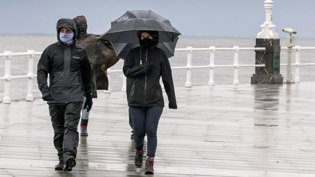 Más de la mitad de España en riesgo por frío, viento, lluvia y nieve