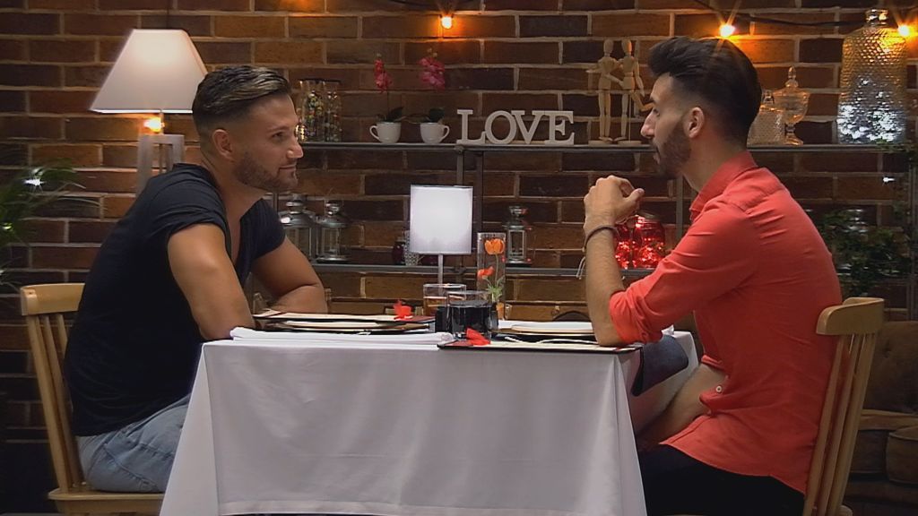 Paco y José en 'First dates'.