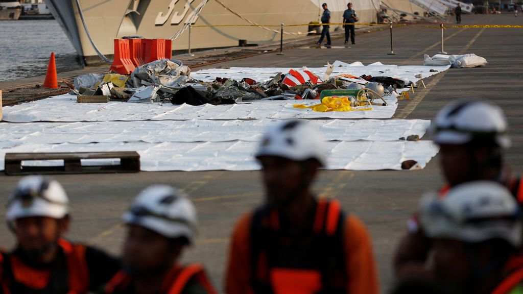Ninguno de los 189 ocupantes del avión siniestrado en Indonesia ha sobrevivido al accidente