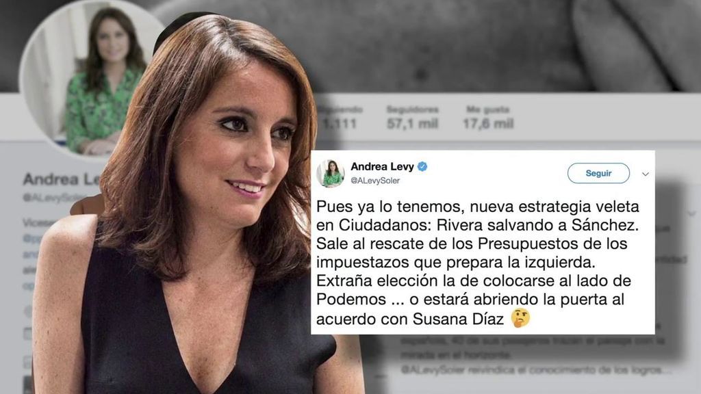 El pique tuitero entre Andrea Levy y Girauta por el desbloqueo de los presupuestos de Ciudadanos