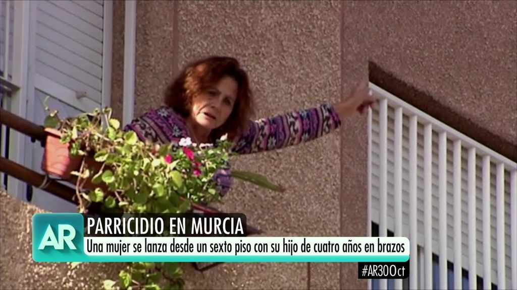 Ana Rosa entrevista a una vecina de la mujer que se lanzó desde un sexto piso con su hijo en Murcia