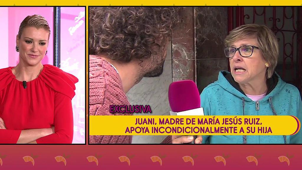 La madre de Mª Jesús Ruiz saca la cara por ella y niega haberla manipulado nunca