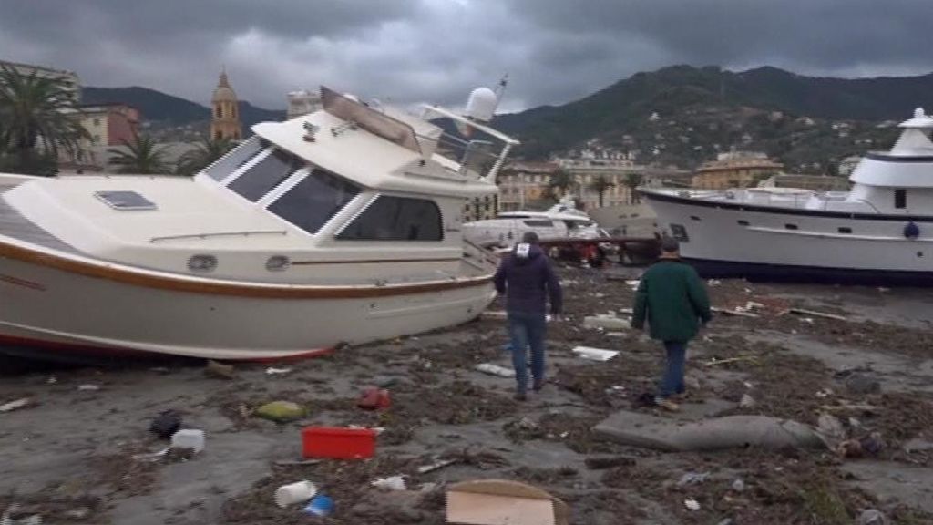 Italia se inunda por un temporal que deja ya once muertos