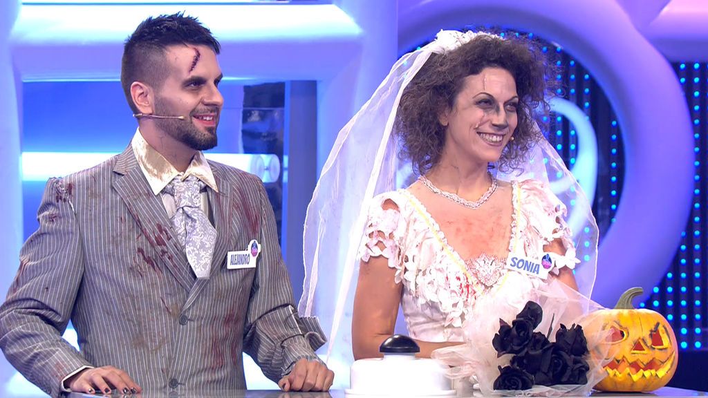 Alejandro y Sonia acaban el especial de Halloween con 4.000 euros