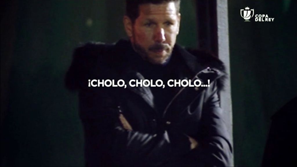 La angustia del Cholo Simeone viviendo desde la grada el partido ante el Sant Andreu
