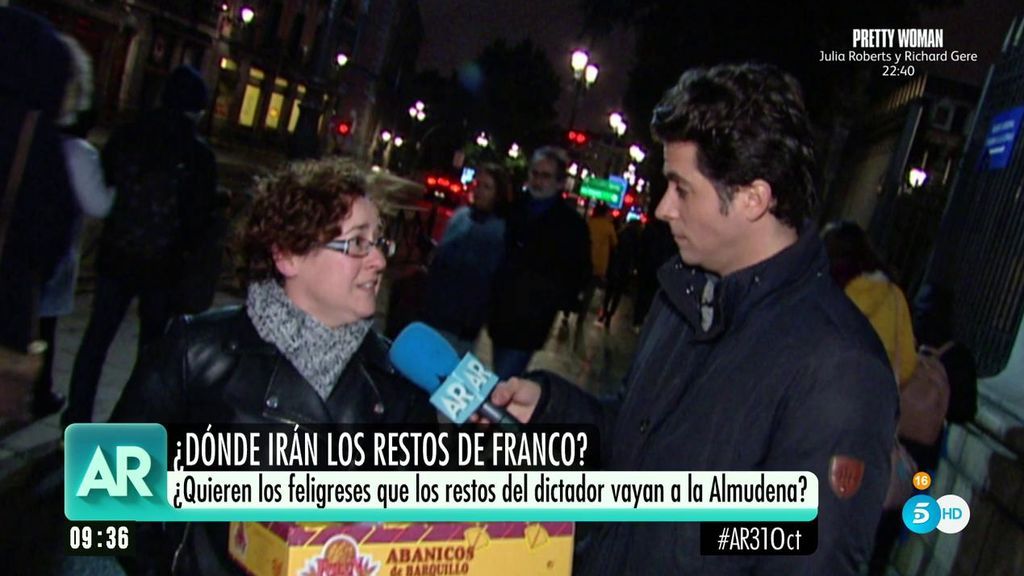 ¿Qué opinan los feligreses sobre el traslado de los restos de Franco a La Almudena?