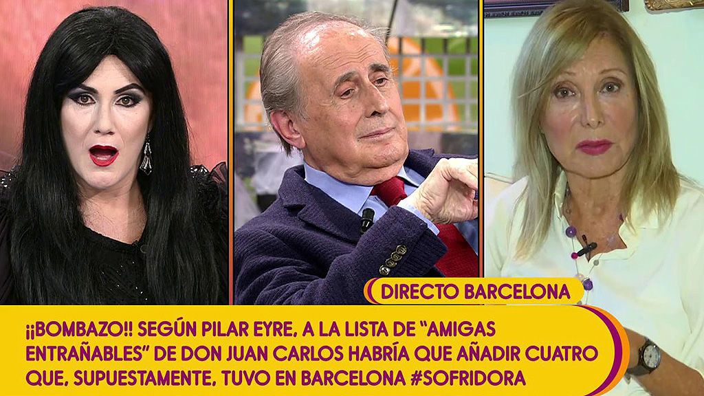 Pilar Eyre: "Sé que hay cuatro señoras catalanas que han tenido una relación íntima con el Rey emérito"