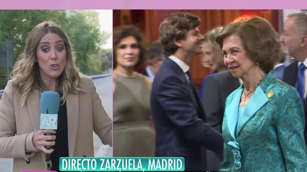 La infanta Cristina, entre los invitados al cumpleaños de la reina Sofía