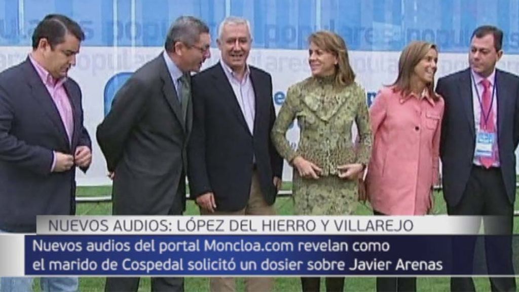 Nuevos audios revelan cómo el marido de Cospedal solicitó a Villarejo un dosier sobre Arenas