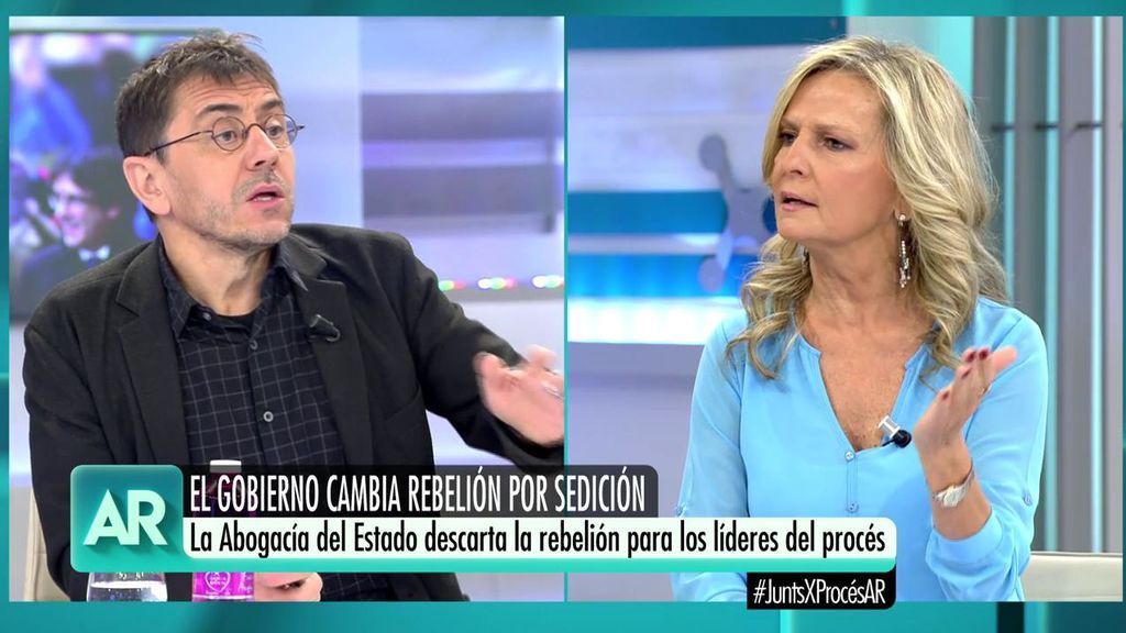 El fuerte rifirrafe entre Isabel San Sebastián y Monedero: "Cuando uno no tiene argumentos entra en la descalificación personal"