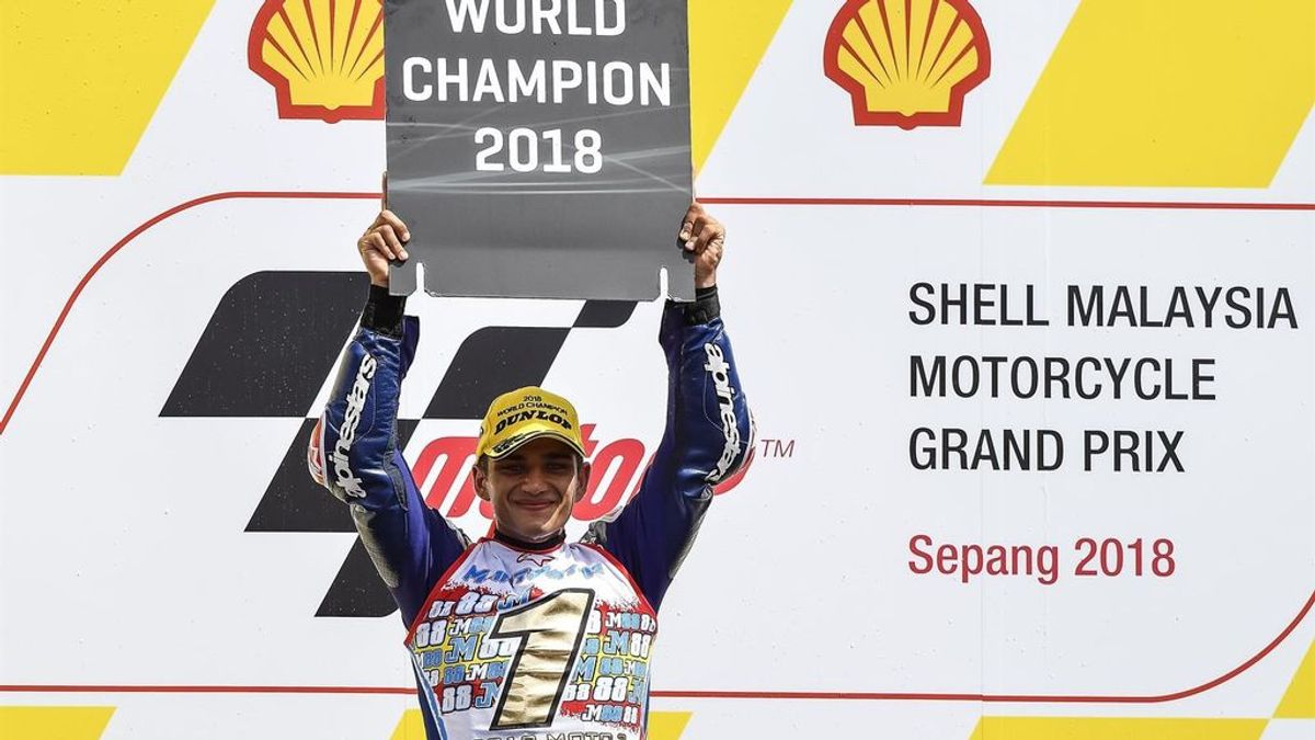 Jorge Martín se proclama campeón del mundo de Moto3