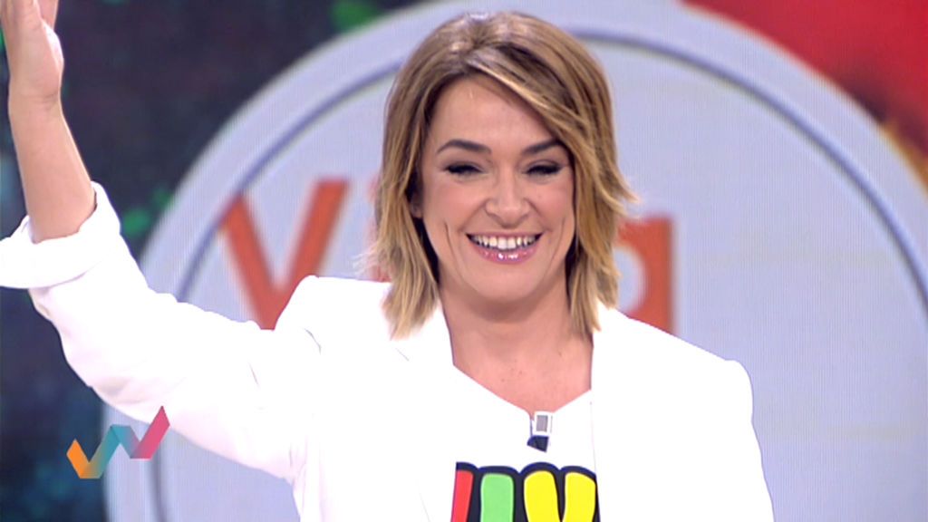 Los primeros minutos de Toñi Moreno como presentadora de 'Viva la vida'