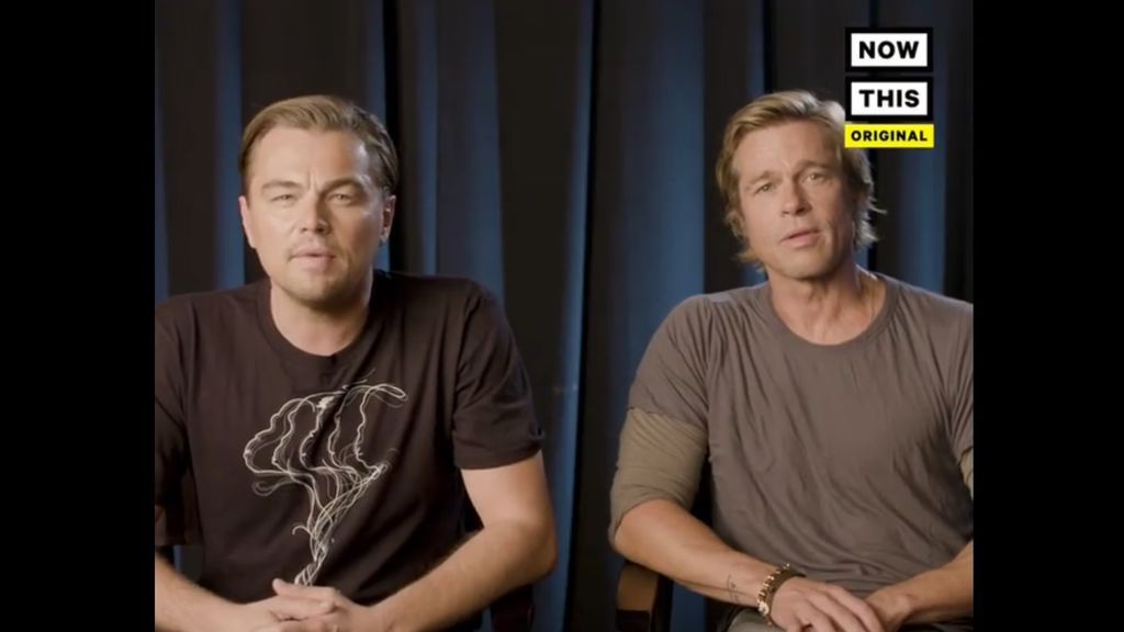Brad Pitt y Leonardo DiCaprio invitan a los estadounidenses a votar en "las elecciones más significativas de nuestra vida"