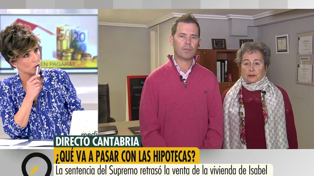 Isabel, afectada por las hipotecas: “Tenía toda la venta preparada y me dijeron que no se podía firmar”