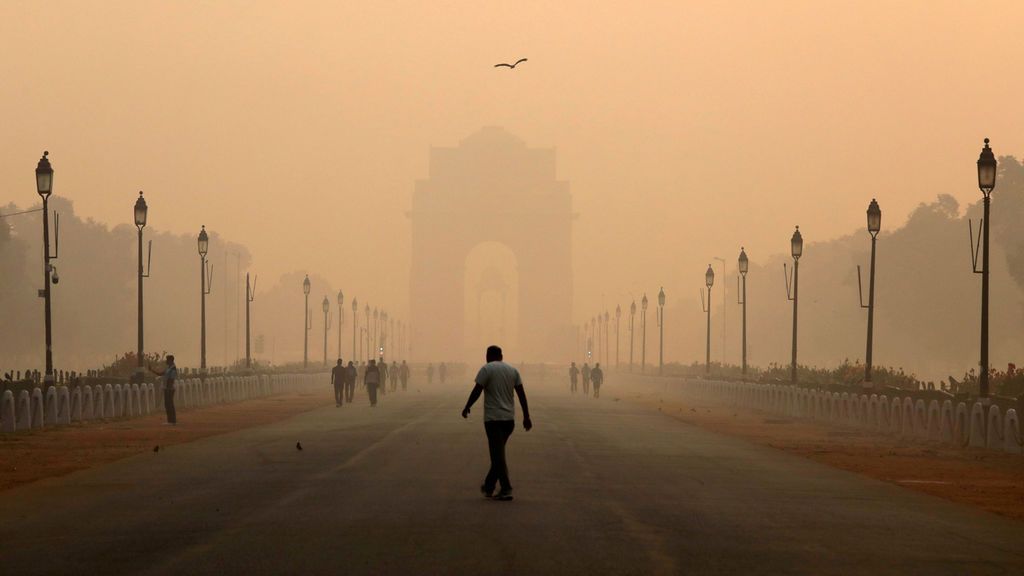 La polución asfixia a la India