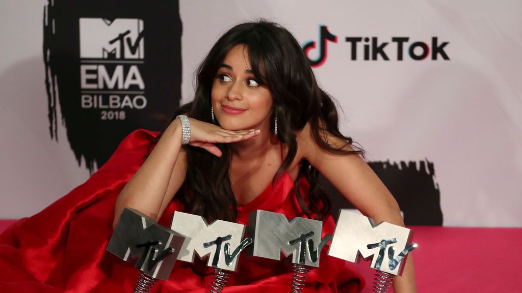 Las mujeres triunfan en los MTV de Bilbao: Camila Cabello, la gran ganadora de la gala