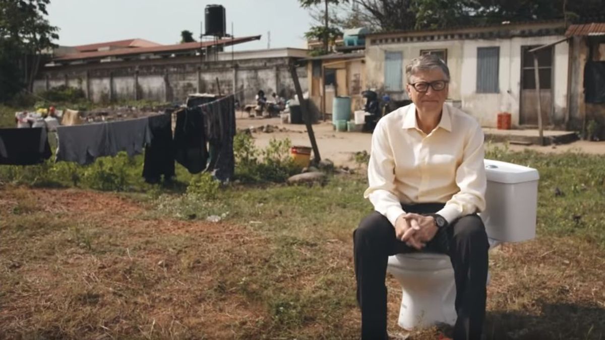 Nuestra caca va a salvar el mundo, según Bill Gates Nuestra caca va a salvar el mundo, según Bill Gates